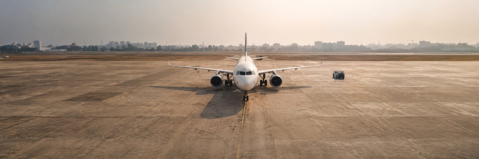Aerial survey platform on the apron